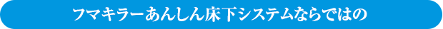 フマキラーあんしん床下システムならではの